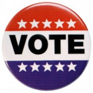 Vote button graphic
